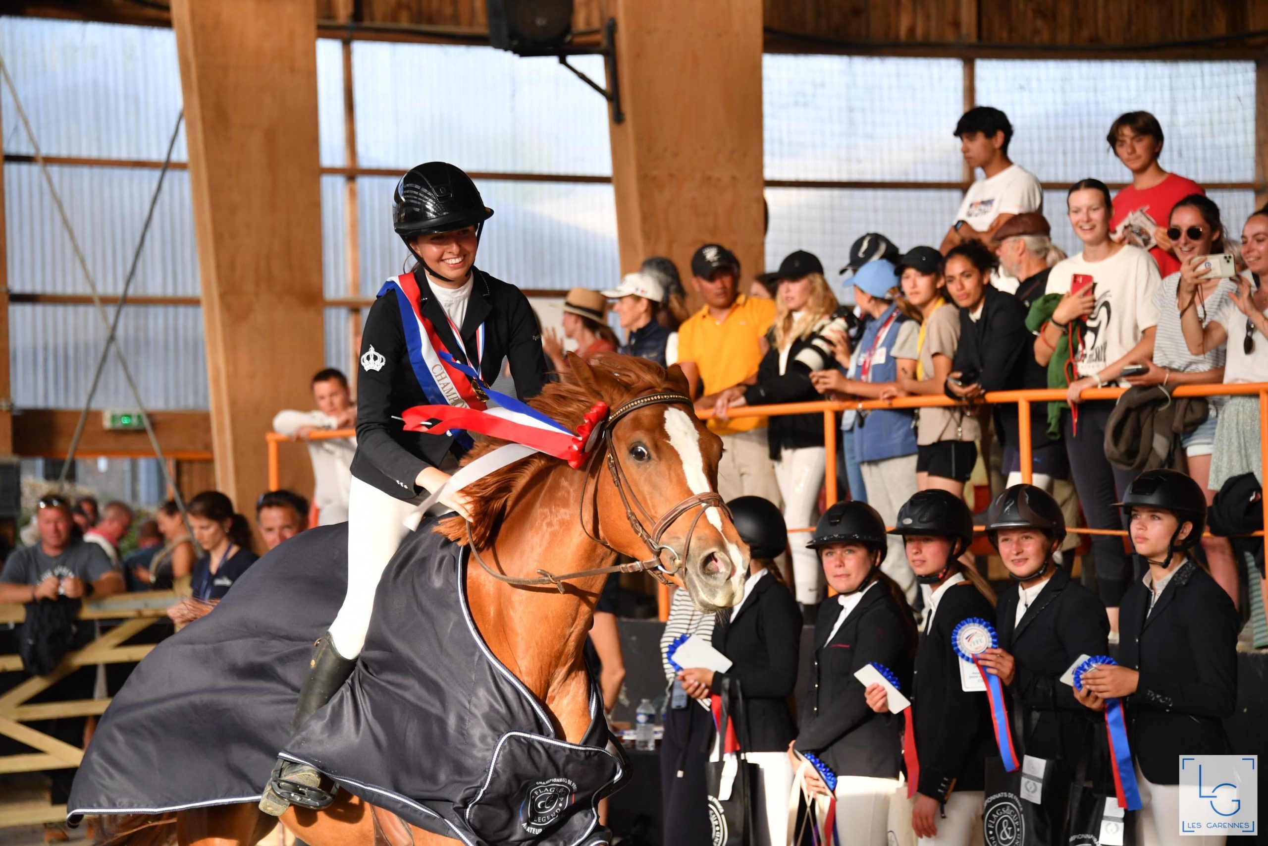 Hirondel de Neveztell et Lou Aliamus championne de france 2023 amateur 1